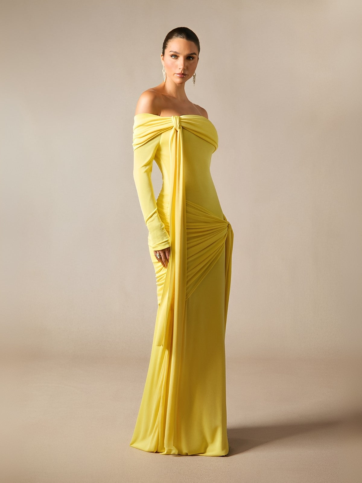 vestido-de-festa-amarelo-serenata-loja-zharen