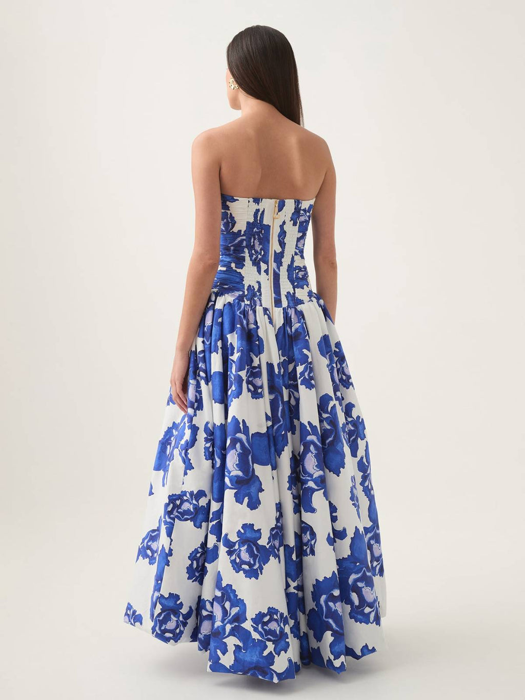 vestido-de-festa-longo-floral-azul-royal-bloom-loja-zharen