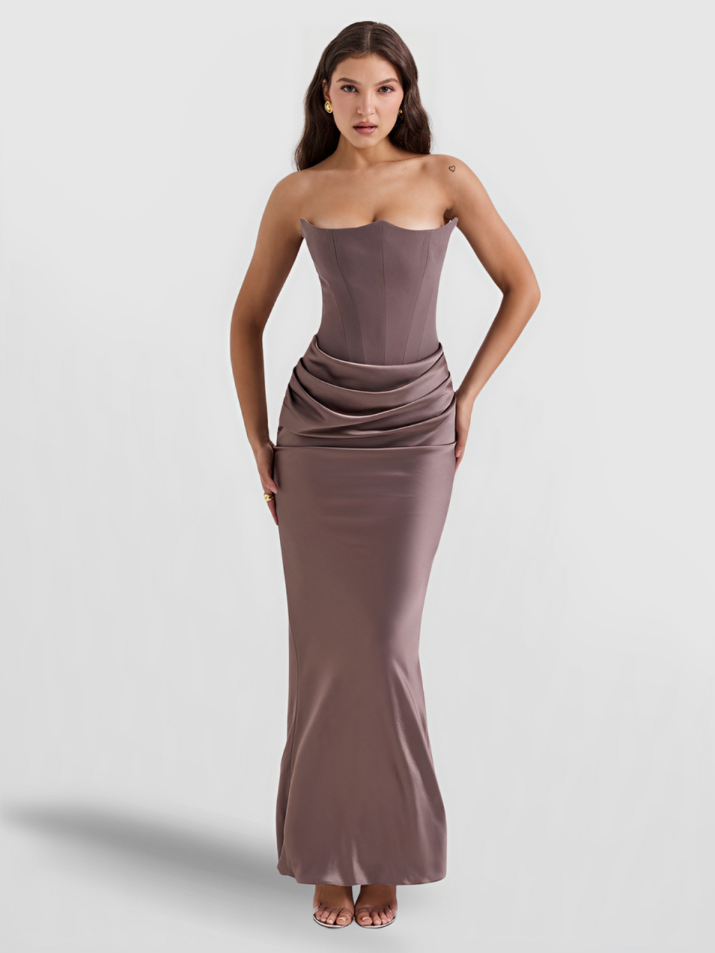 vestido-de-festa-longo-marrom-noite-de-gala-loja-zharen