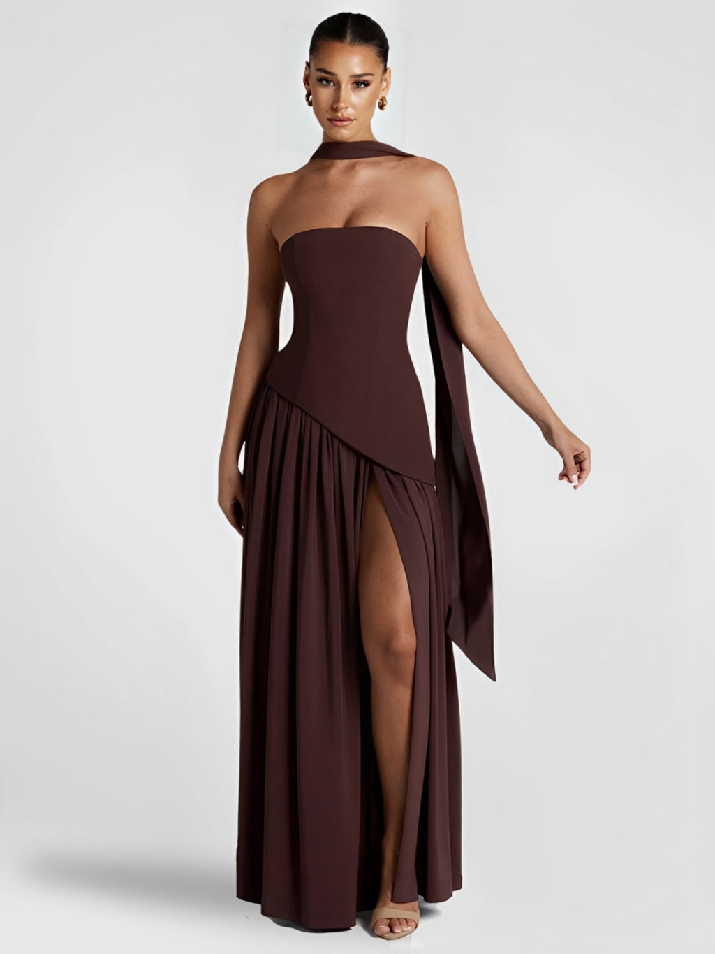 vestido-de-festa-marrom-nicole-loja-zharen