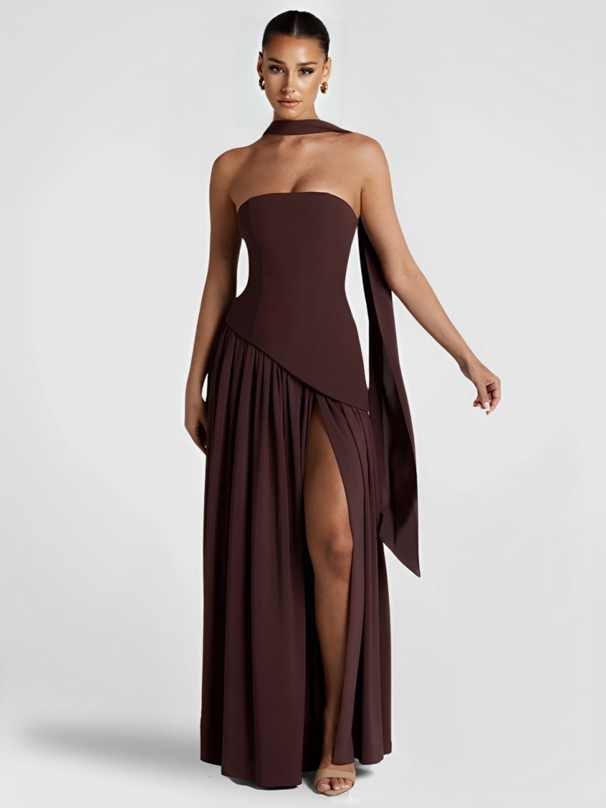 vestido-de-festa-marrom-nicole-loja-zharen