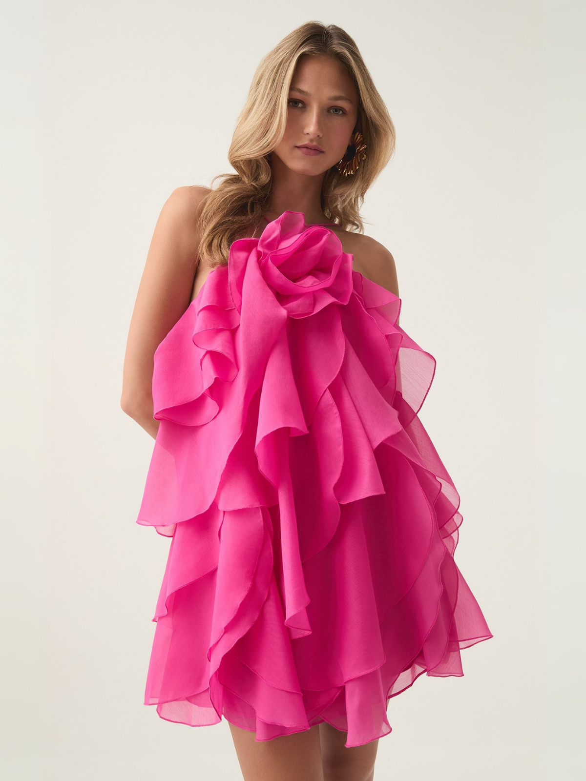 Vestido Curto Pink Florência Imagem secundária do produto