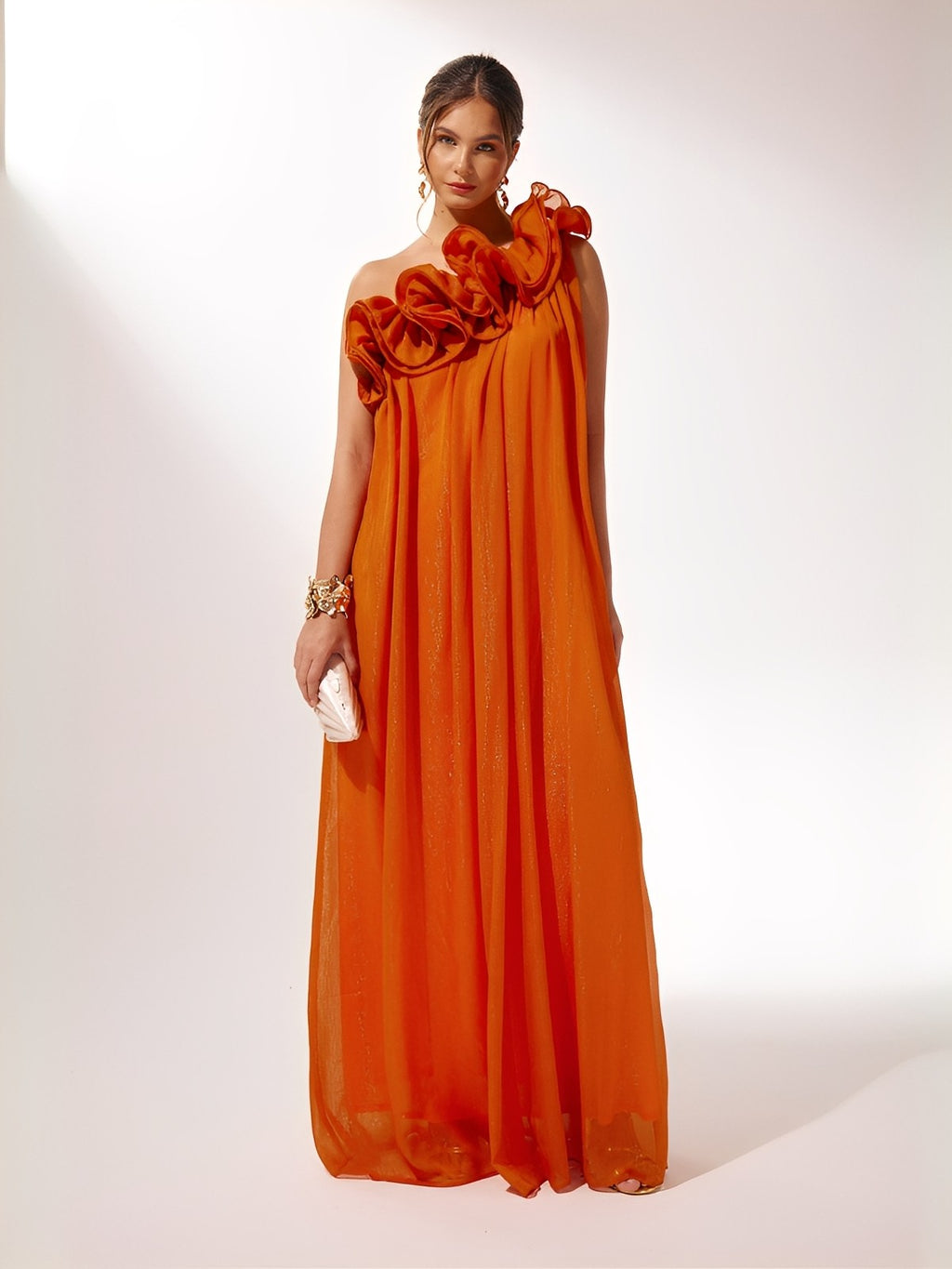 vestido-longo-laranja-selena-loja-zharen