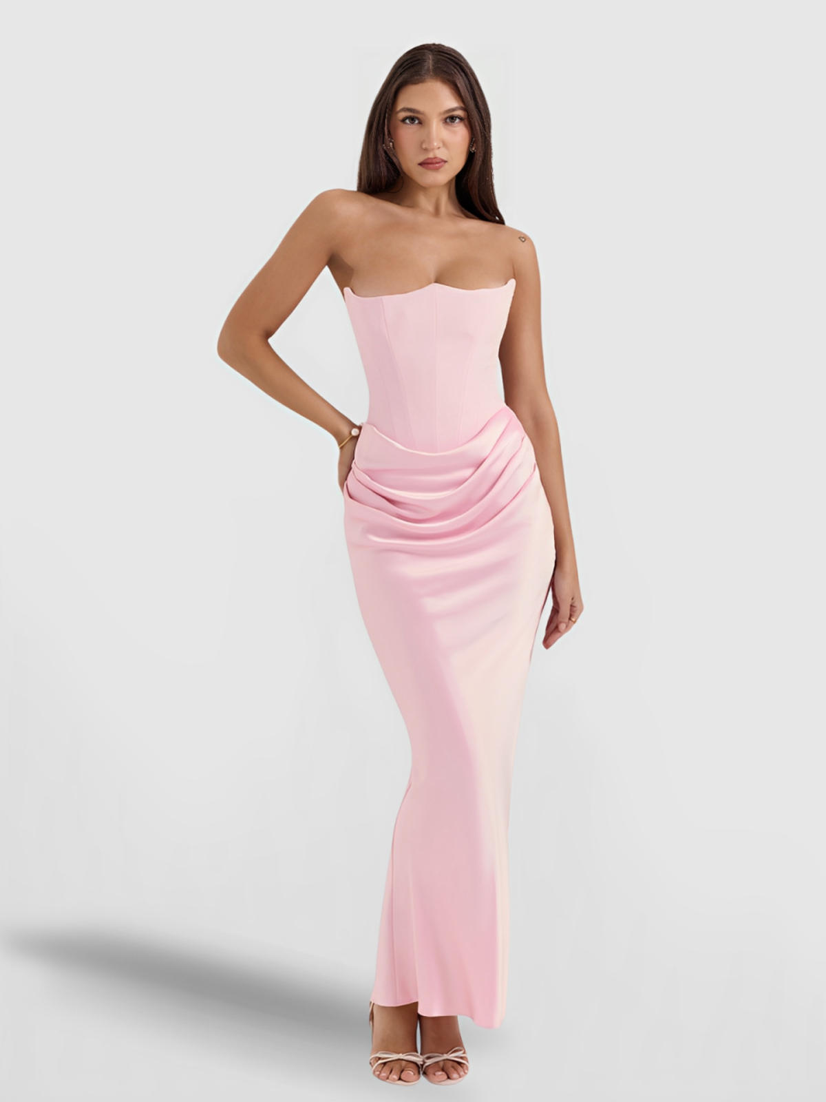 vestido-longo-rosa-noite-de-gala-loja-zharen Imagem principal do produto