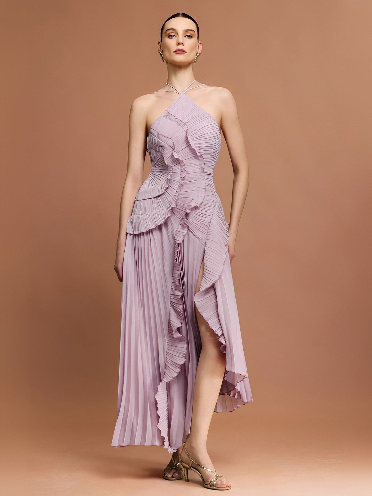 vestido-midi-lilas-fiorella-loja-zharen Imagem principal do produto